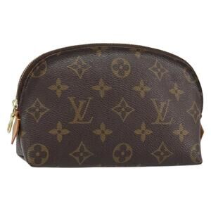 LOUIS VUITTON Monogram Pochette Cosmetic PM Pouch M43998 LV Auth 160955